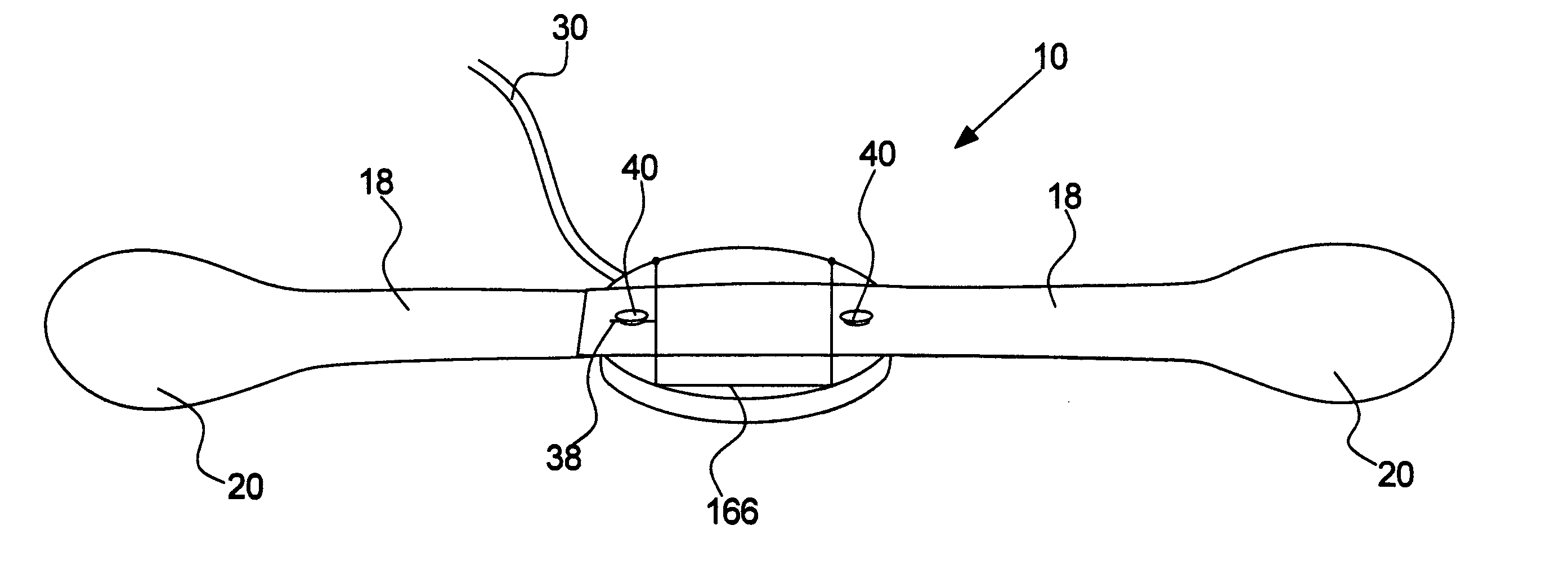 Adhesive strap for foetal monitoring transducers and the like