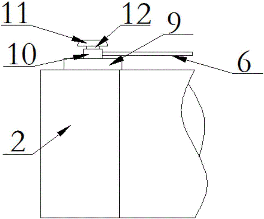 Protractor matched with puncture needle