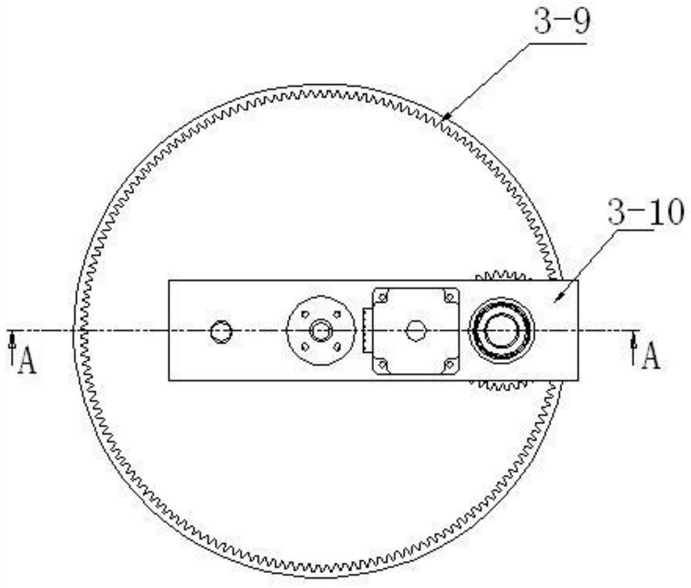 A kind of spraying mechanism and spraying method for inner surface of cylindrical container