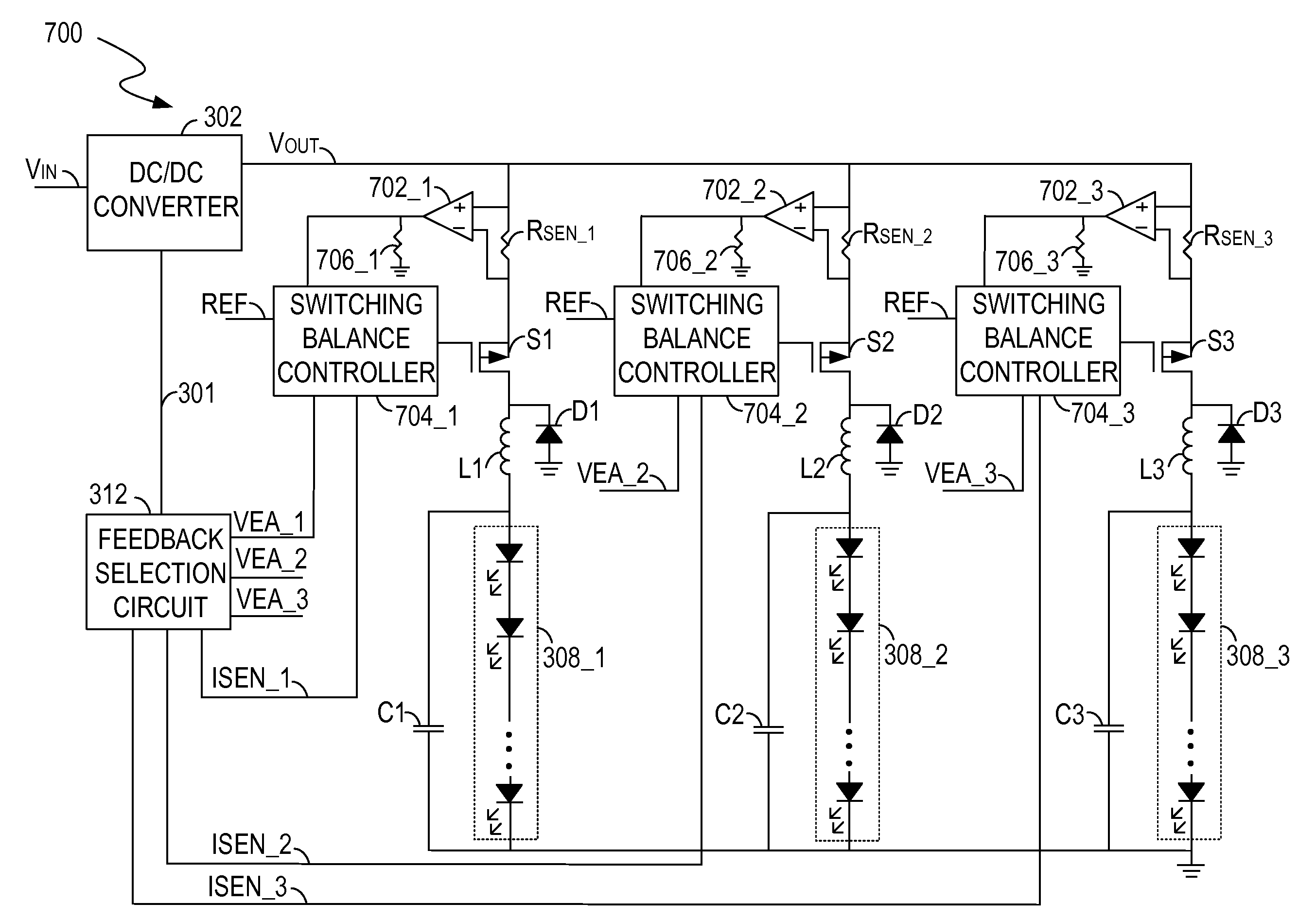 Circuits and methods for powering light sources
