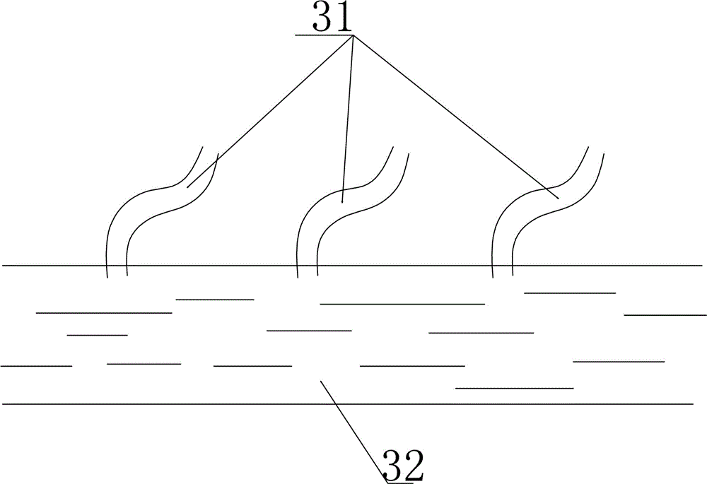 Ground rainwater comprehensive utilization system and rainwater purification method