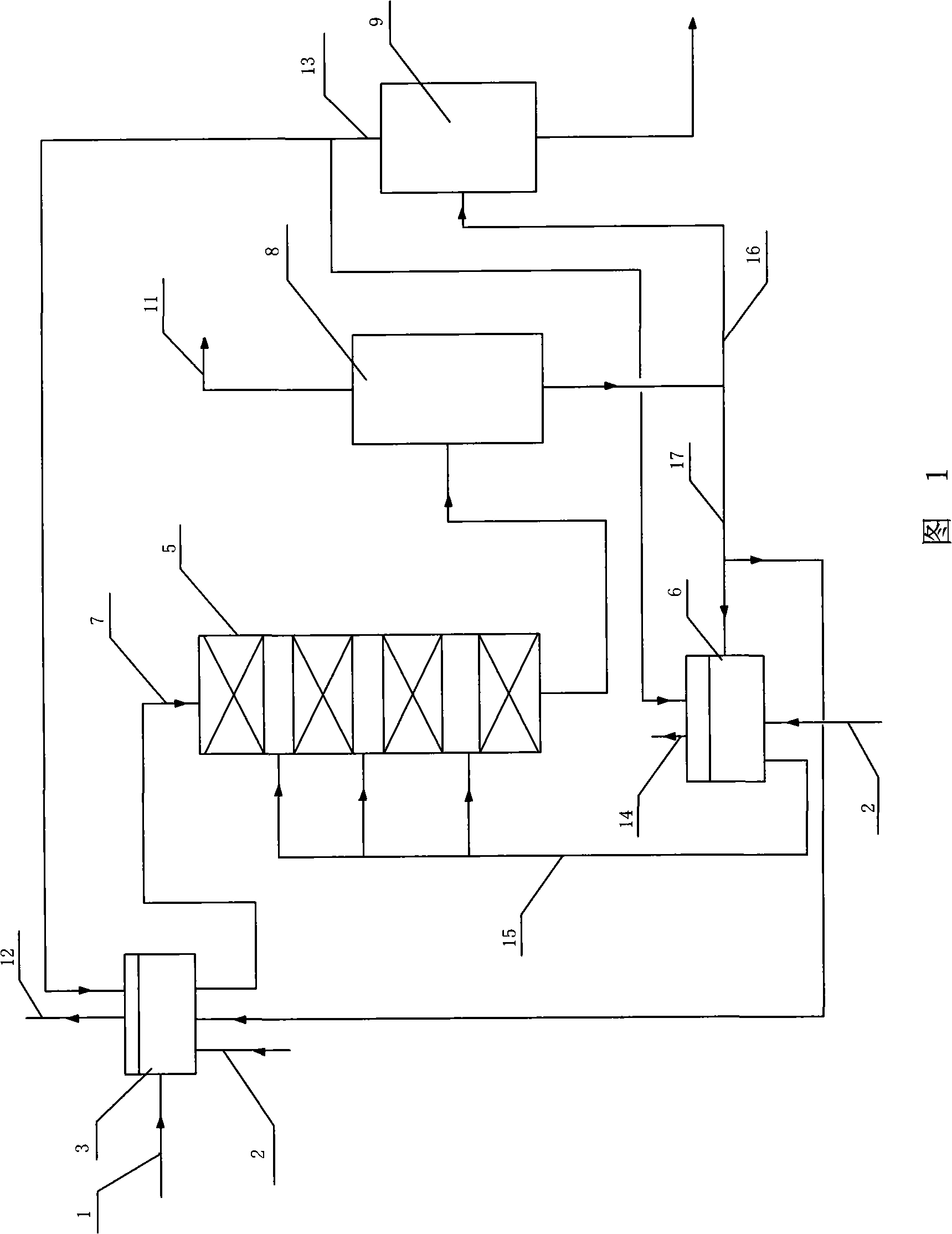 Two-phase hydrogenation method for hydrocarbon oil