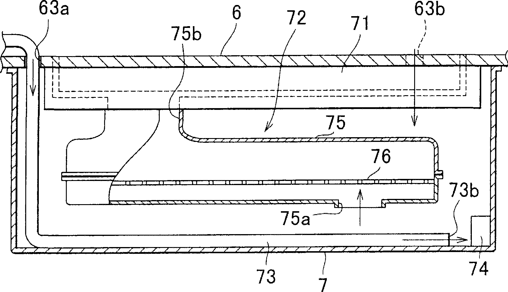 Oil lubricating structure