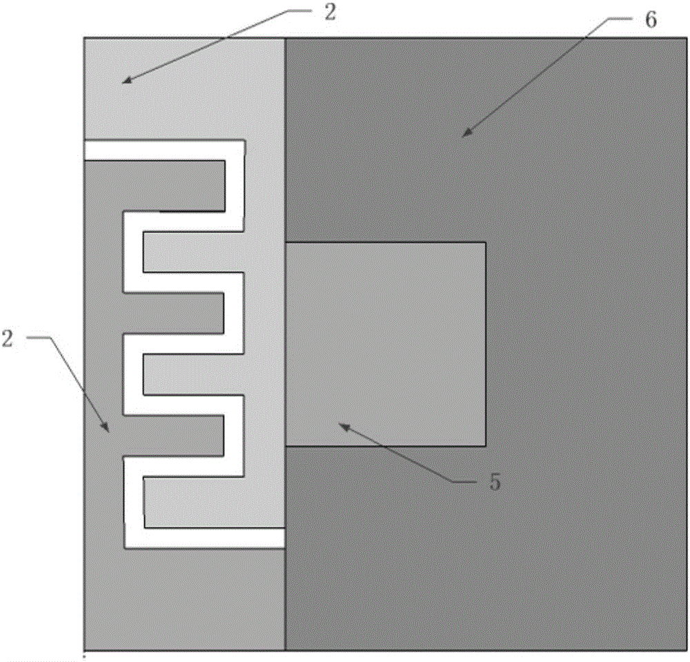 Novel bottom gate structured flexible thin film transistor and preparation method therefor