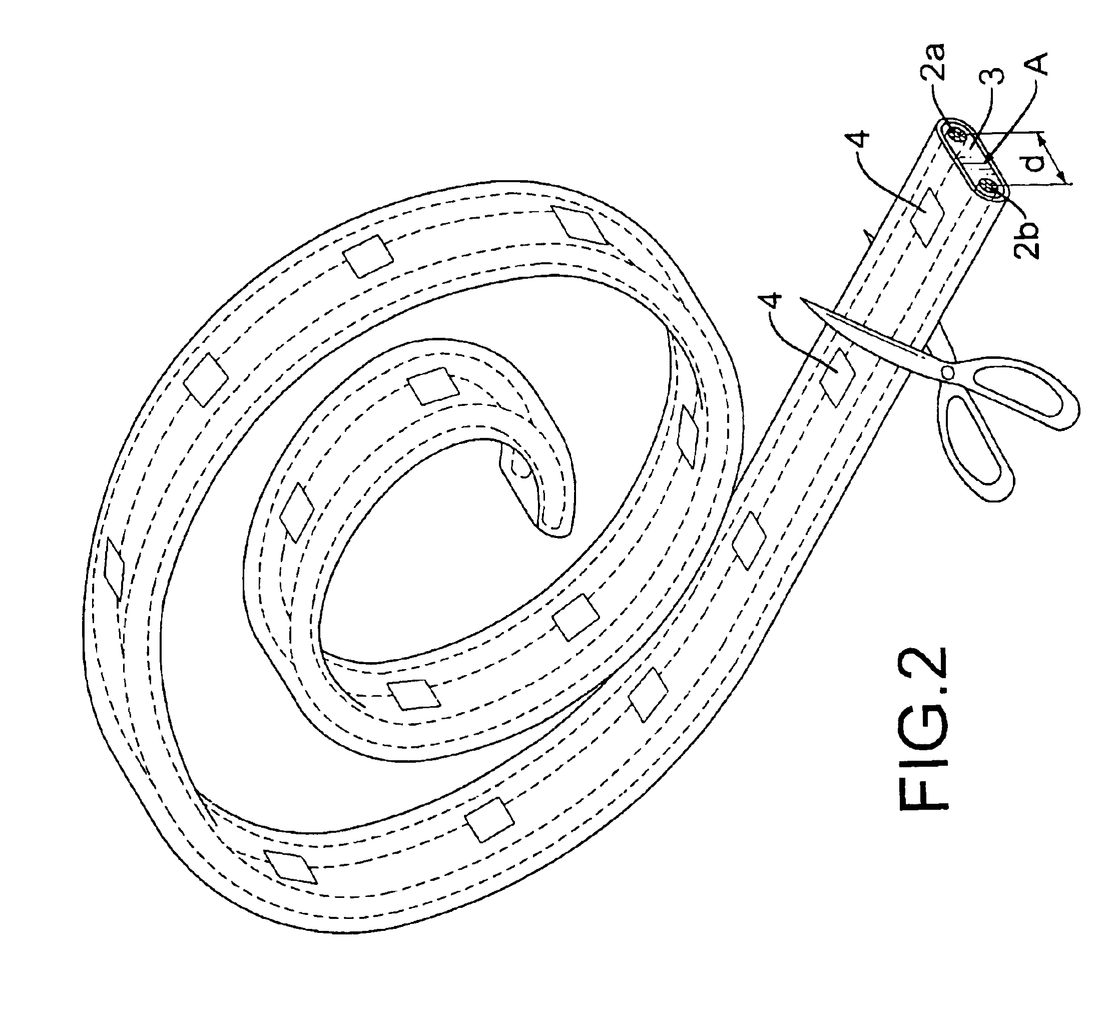 Flexible LED cable light