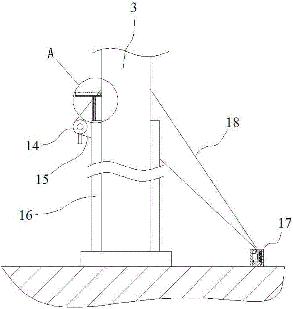 Multi-pole communication tower