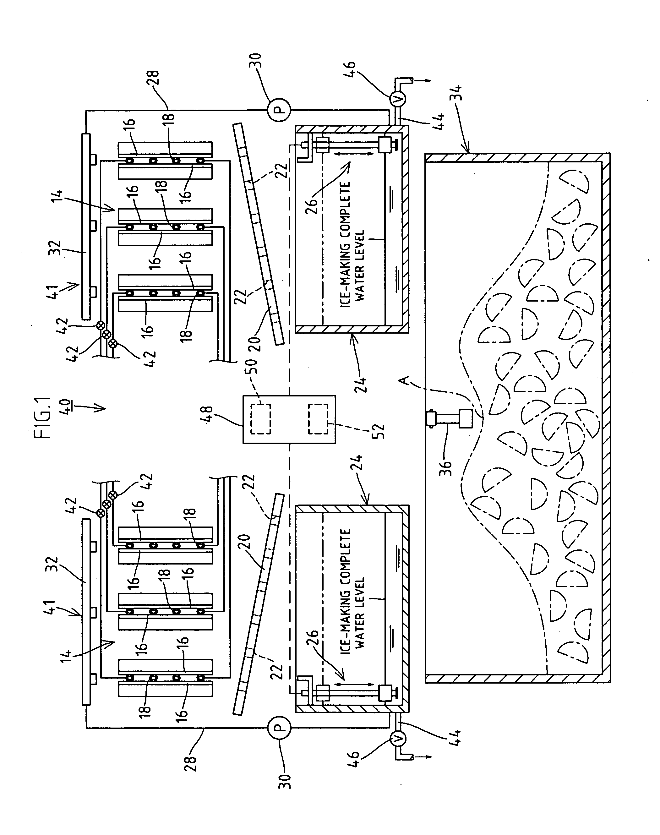 Abnormality detecting method for automatic ice making machine