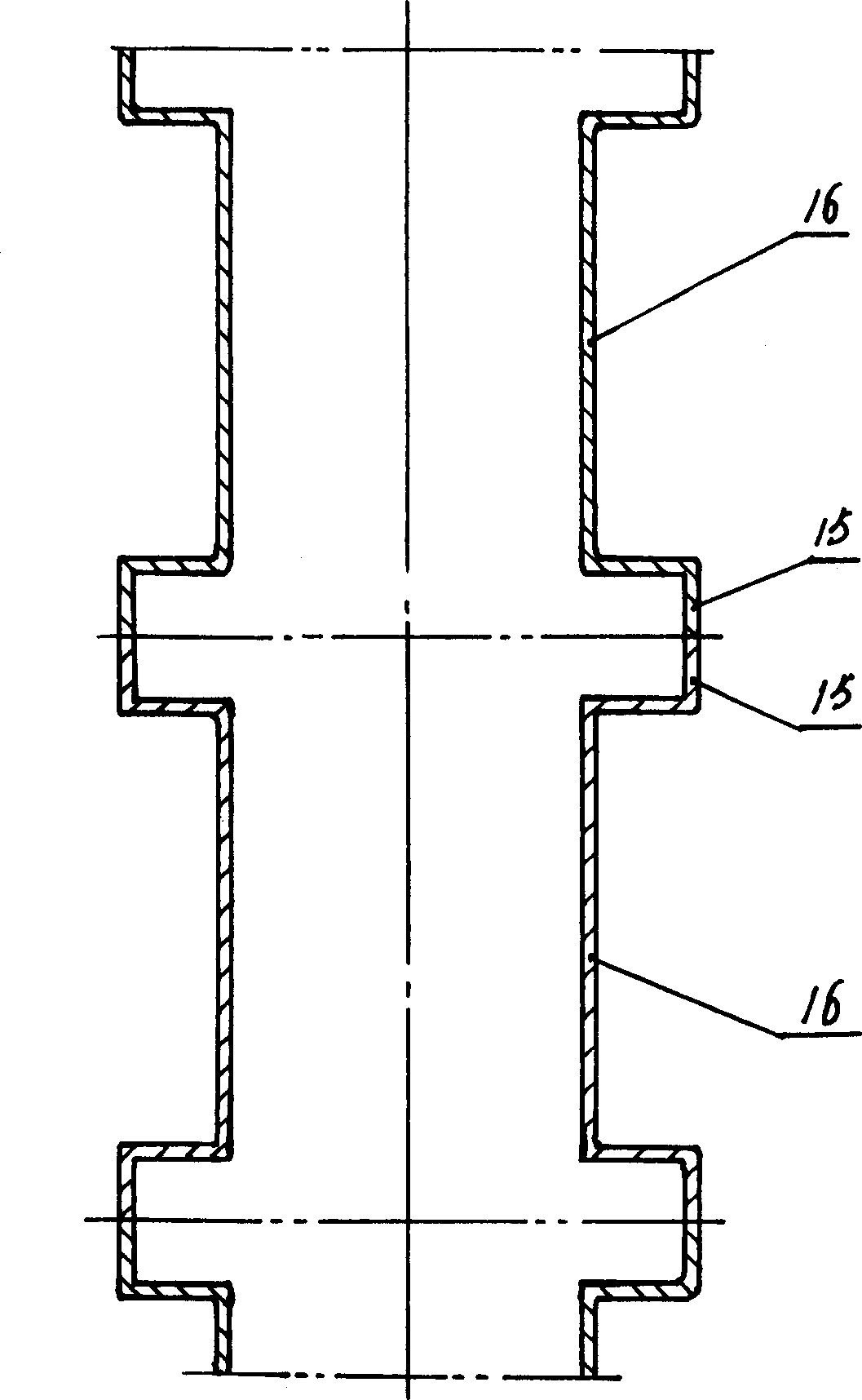 Machining mould and method for stainless nide silk bobbin