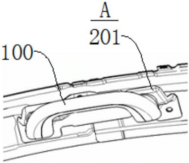 Vehicle, handrail for vehicle and control method for handrail