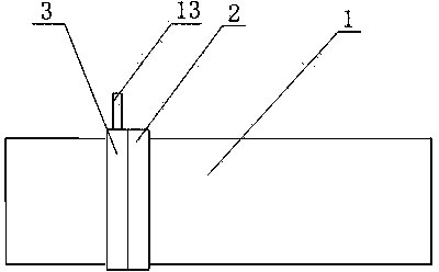 Cutting device for petroleum pipeline