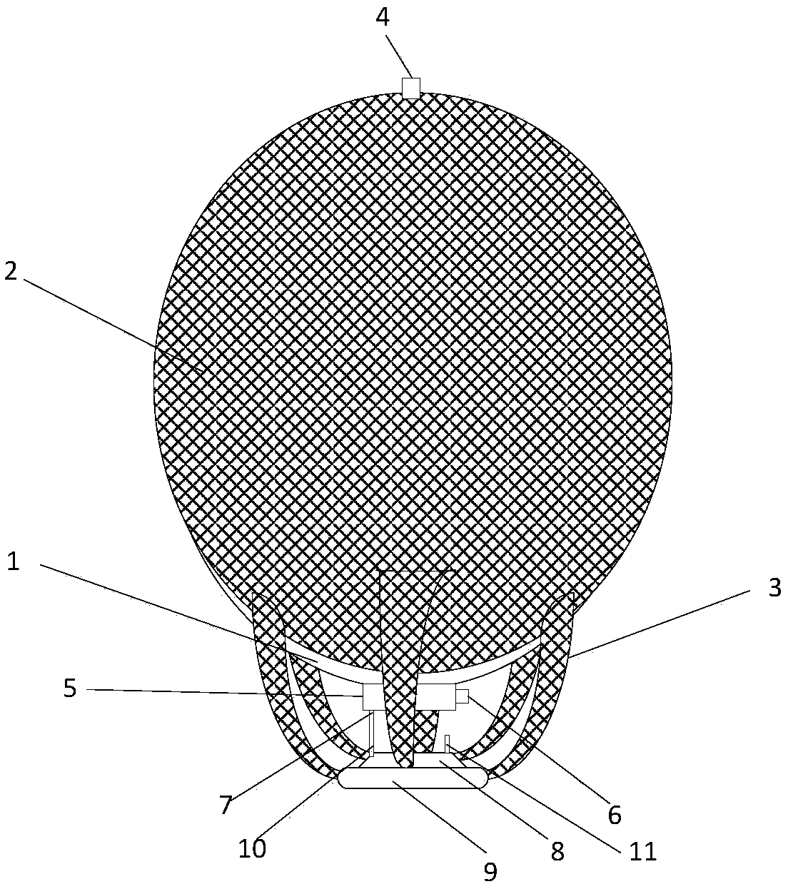 High-altitude haze detecting device