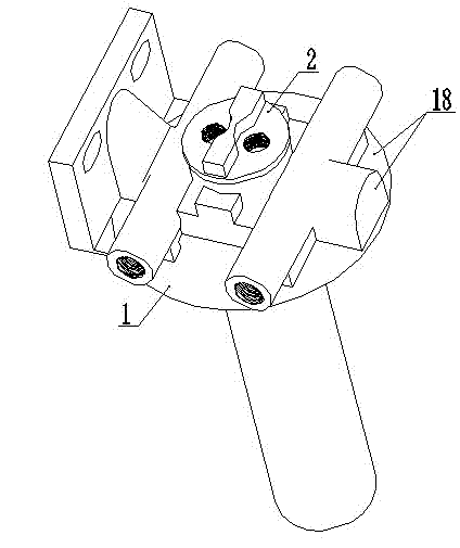 Heating device of diesel oil filter