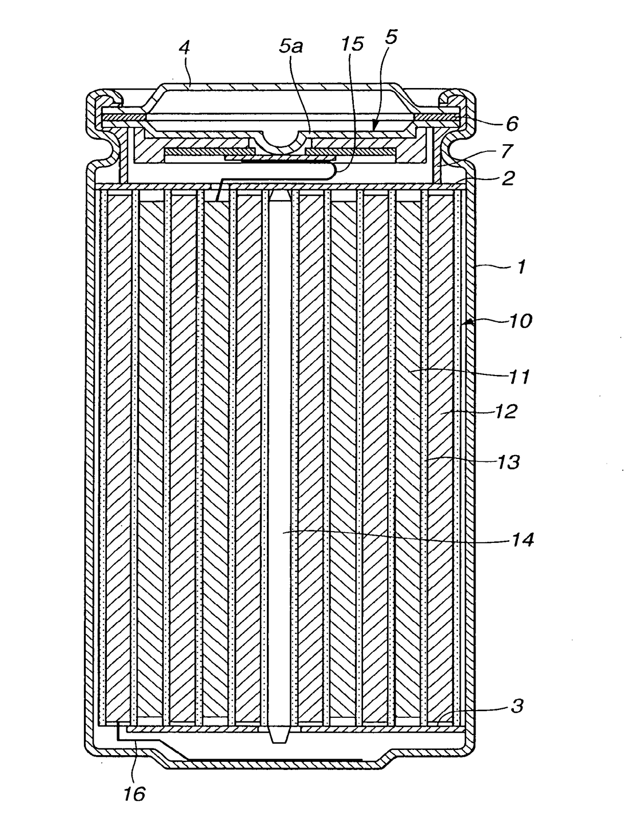 Non-aqueous electrolyte battery