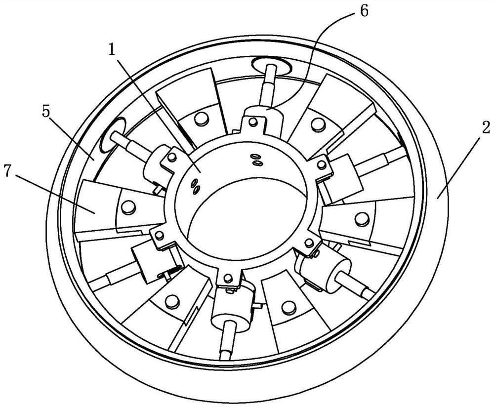 Friction damping device, passive joint with same and surgical robot