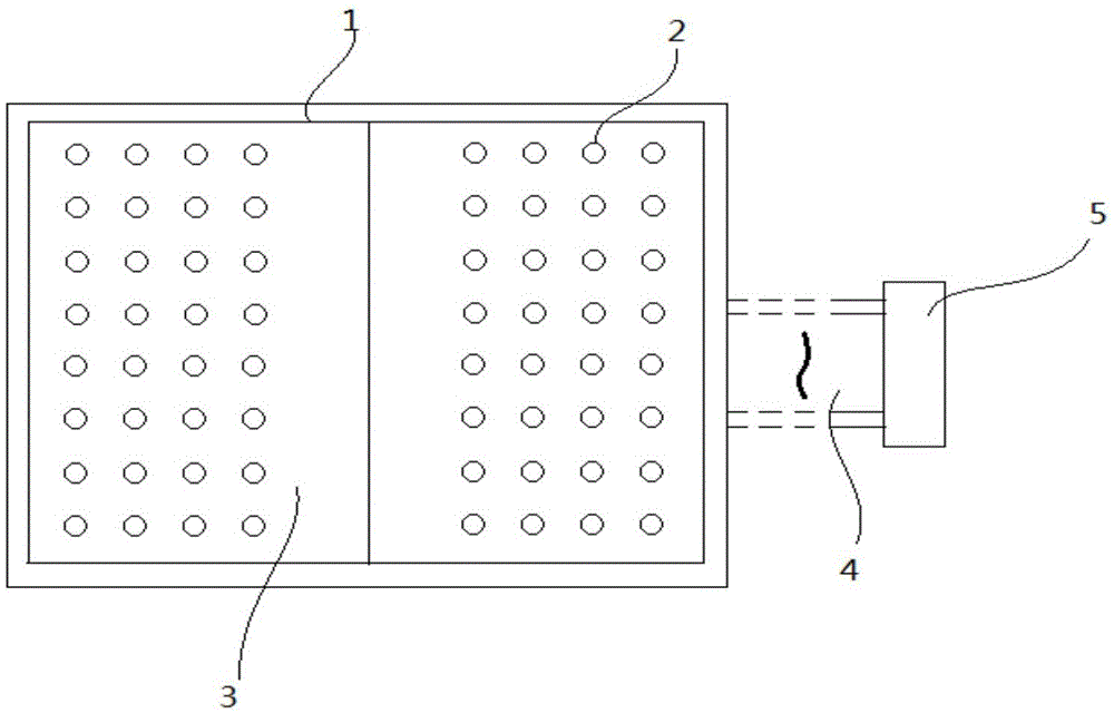 Organism surface electrical signal detecting electrode array