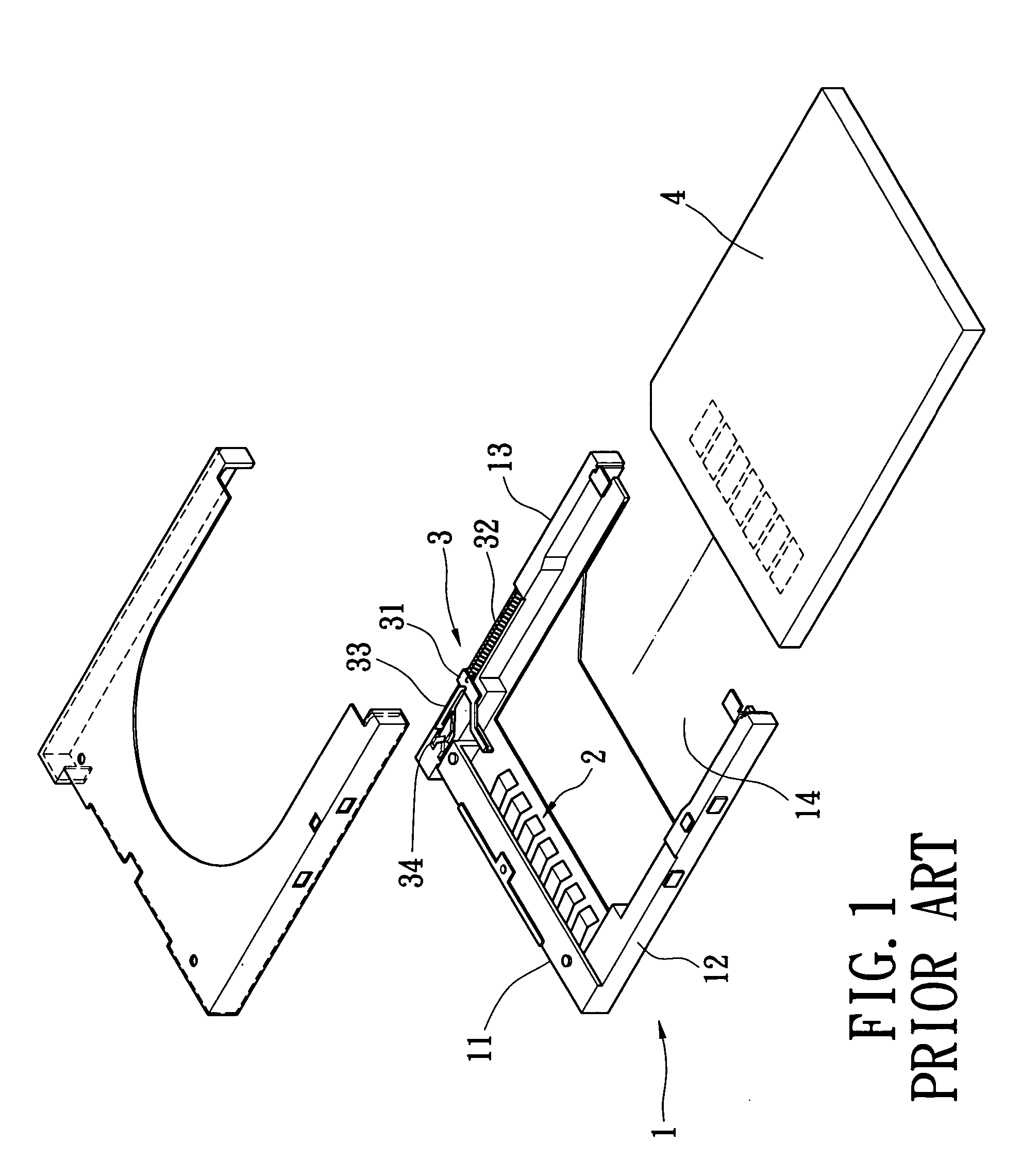 Electrical card connector