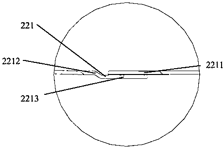 Inner container structure of dish-washing machine