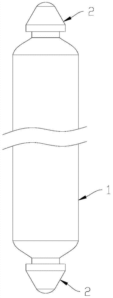 High-safety fuel rod and manufacturing method thereof