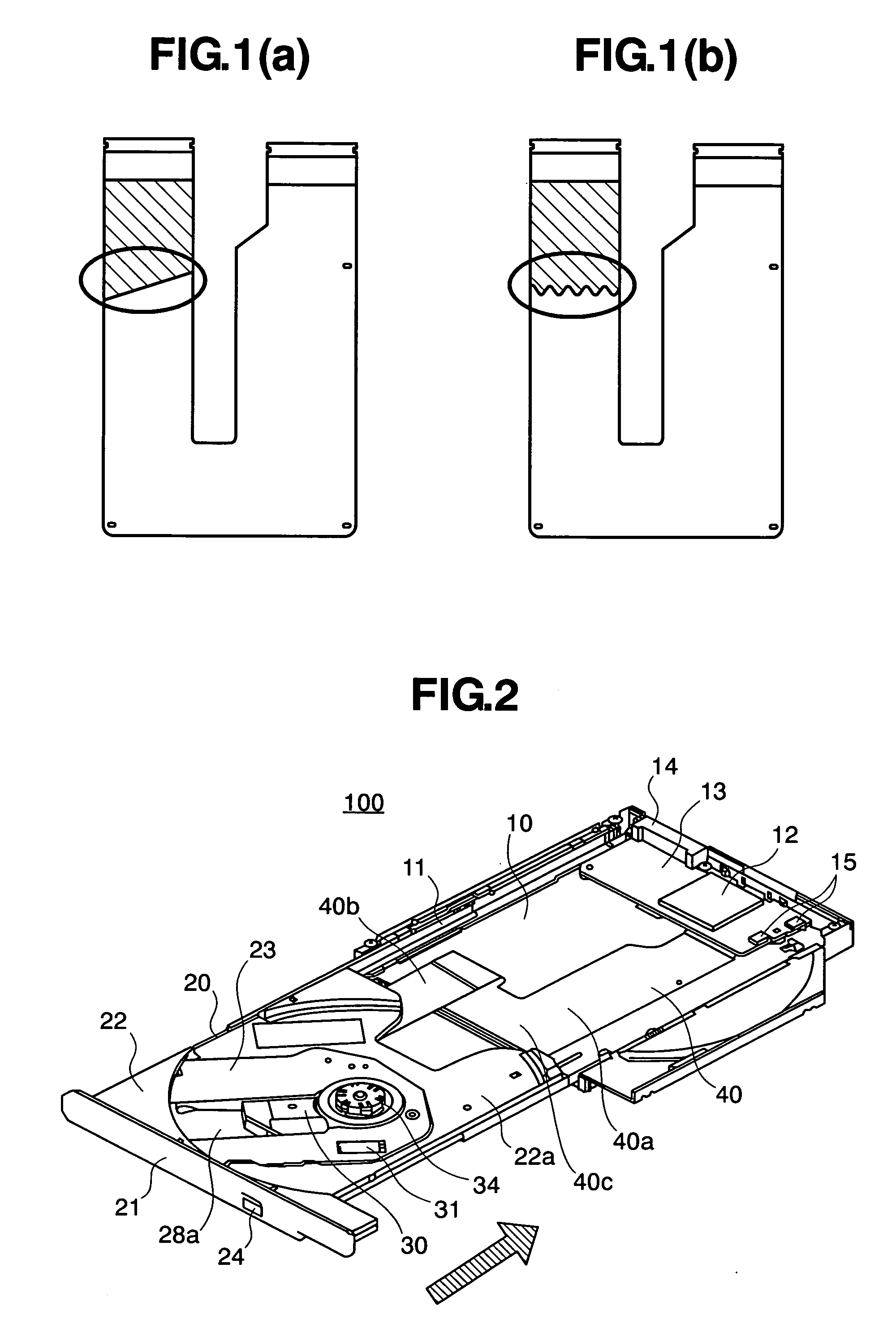 Optical Disc Apparatus and Flexible Cable Used for The Same