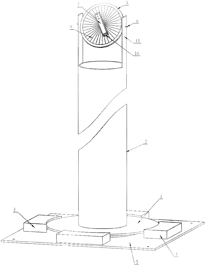 Orthogonal field calibration device for three-component magnetic probe and calibration method thereof