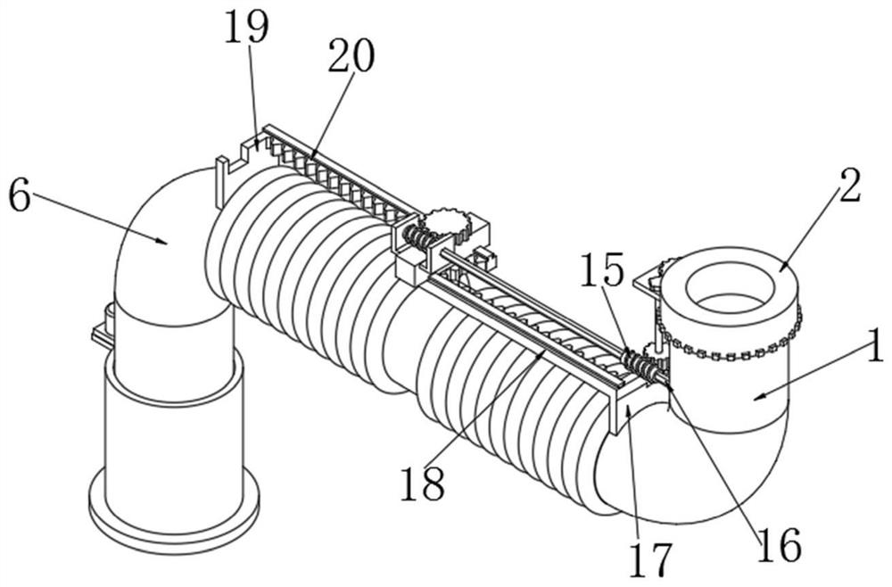 A dredging device for water treatment and its working method