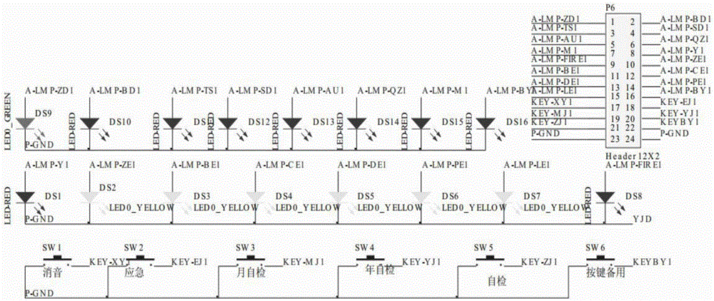 Membrane key control circuit and manufacture process thereof