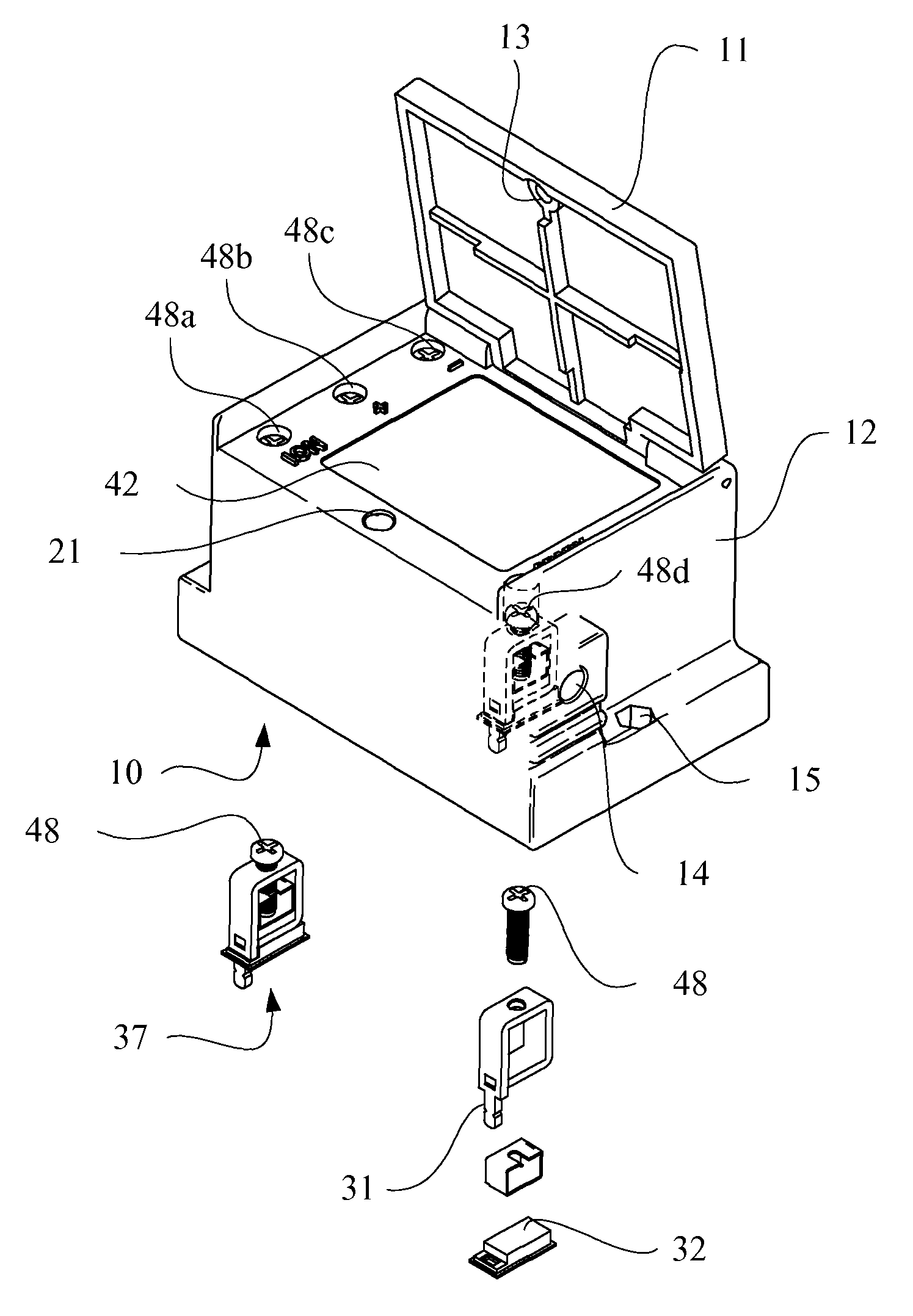 Coil system and housing