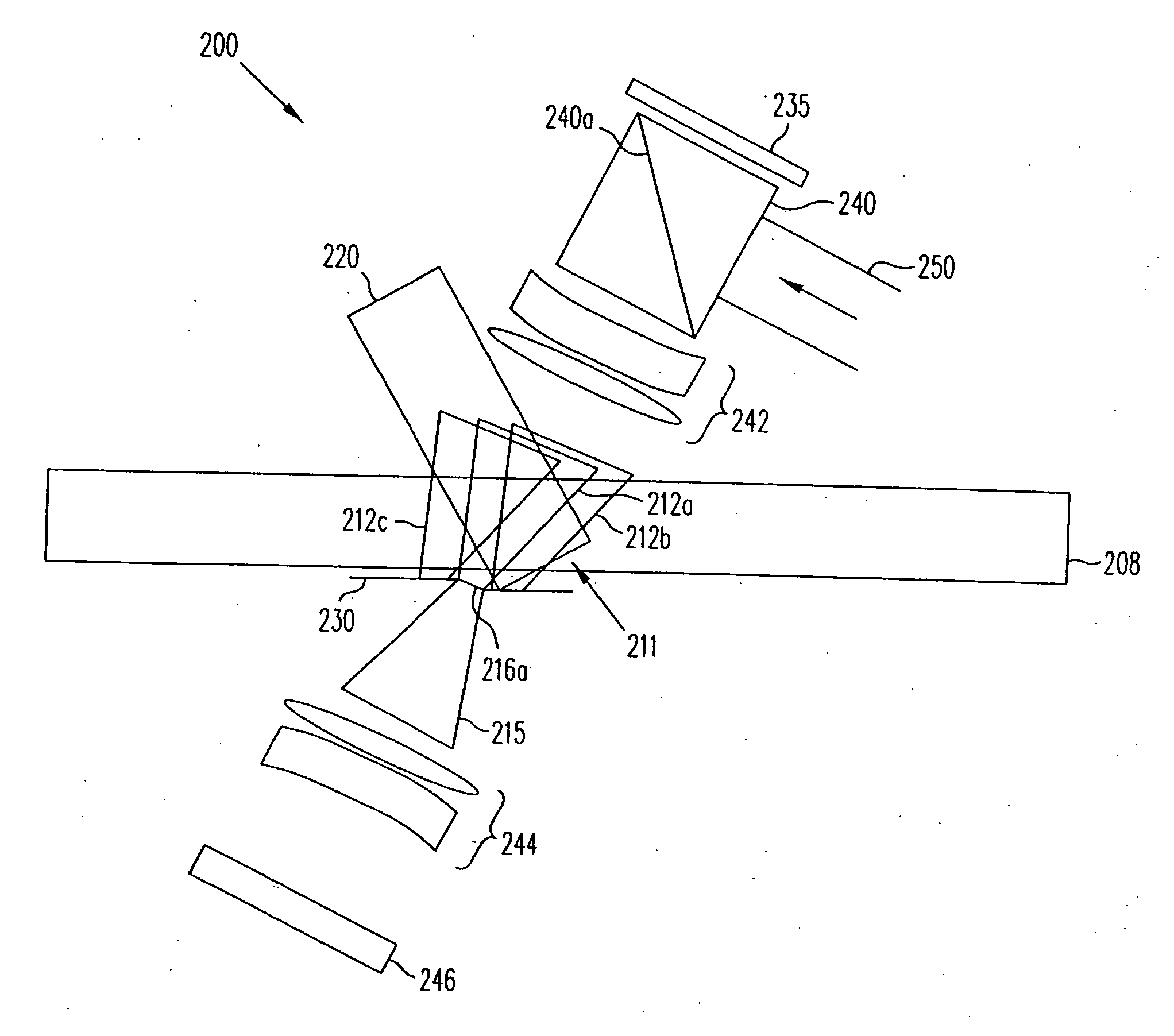 Polytopic multiplex holography