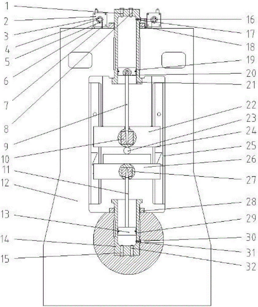 High-pressure common rail gasoline controllable internal combustion drive and steel wire belt return mode confronting forging hammer