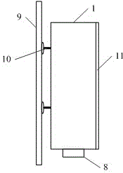 Towel hanging structure