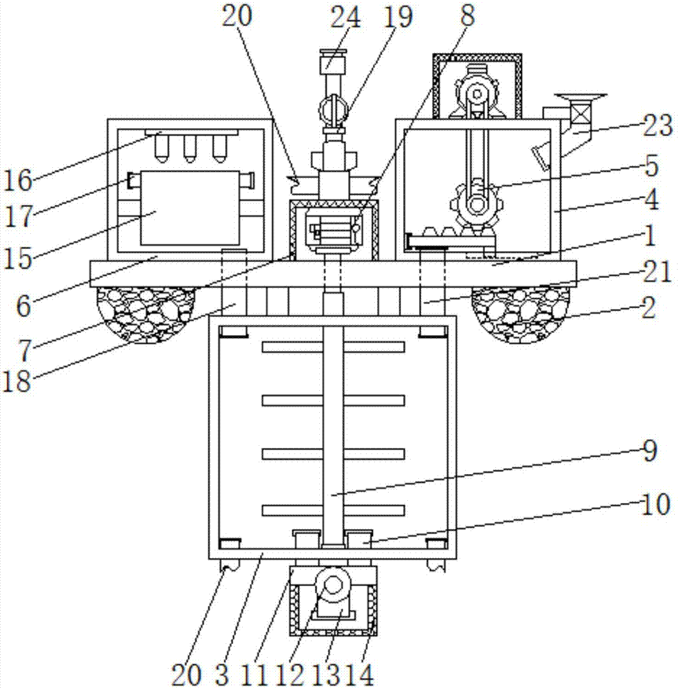 Water ecology restoration device