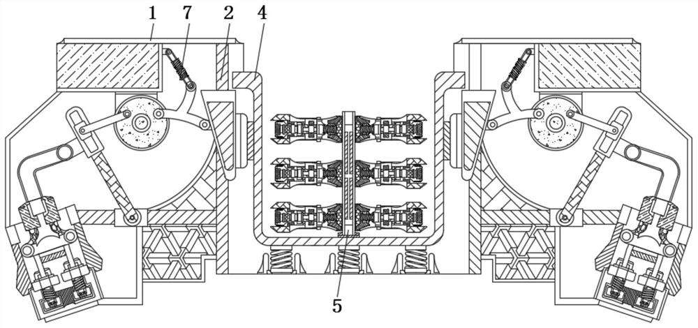 Blending equipment with reminding function for interior decoration coating processing