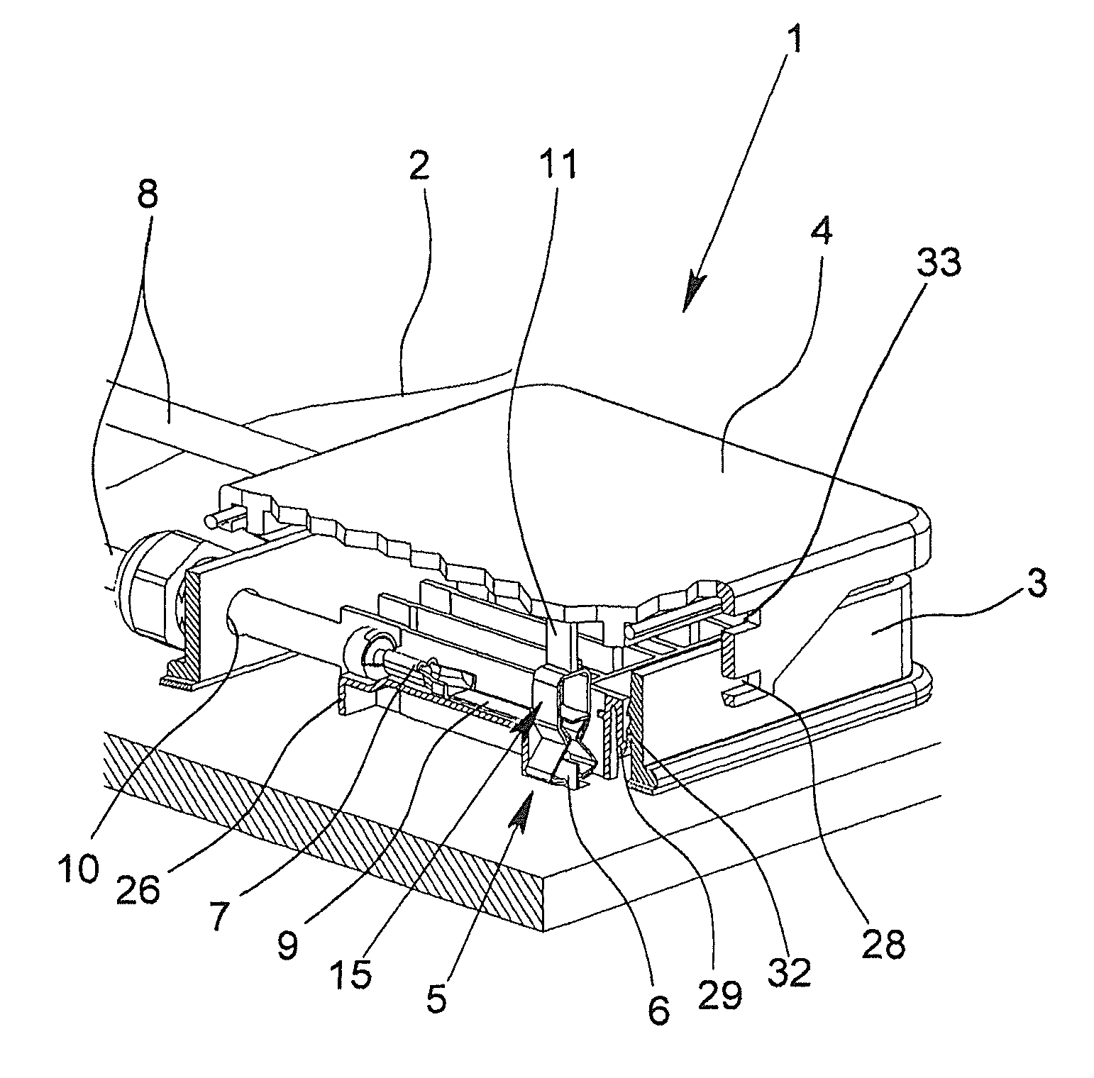 Terminating and connecting device