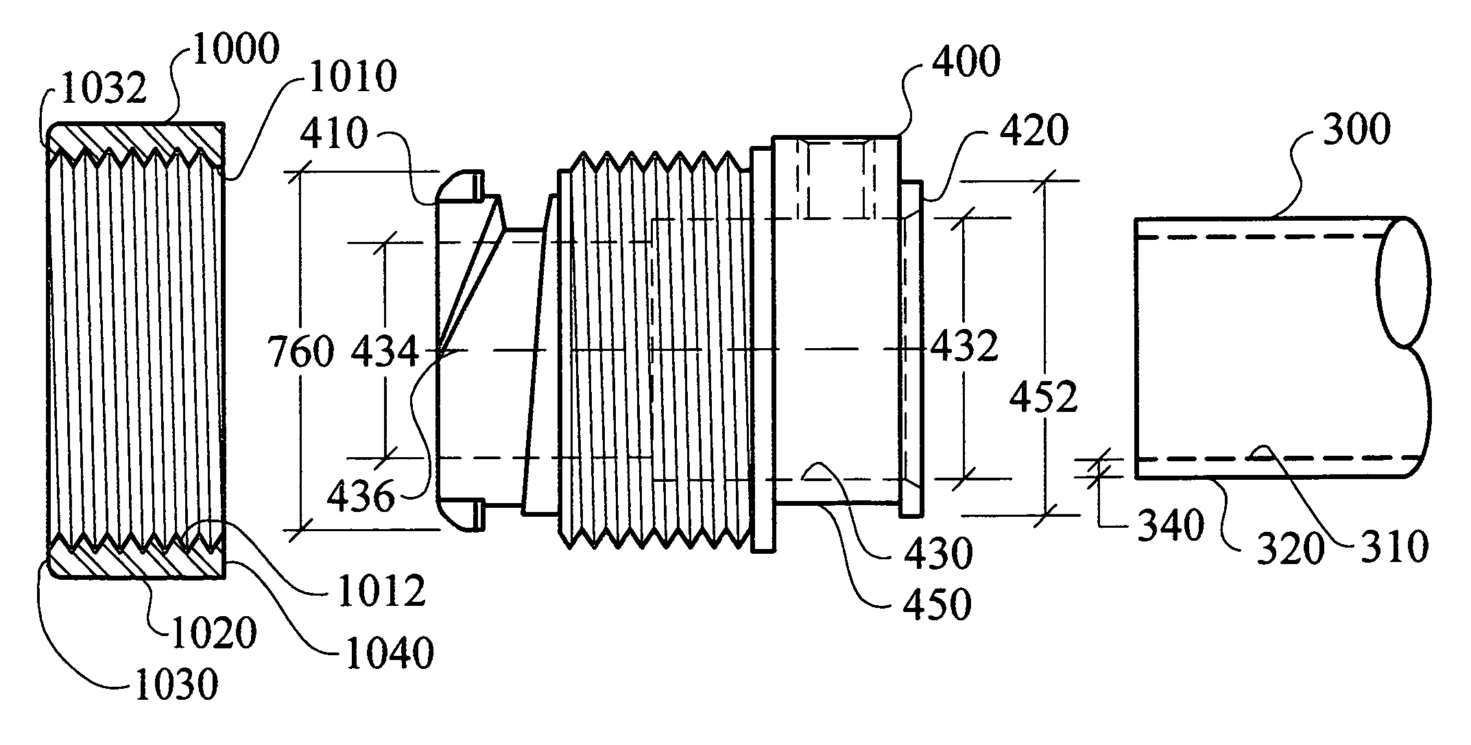 Electrical conduit to junction box connection system