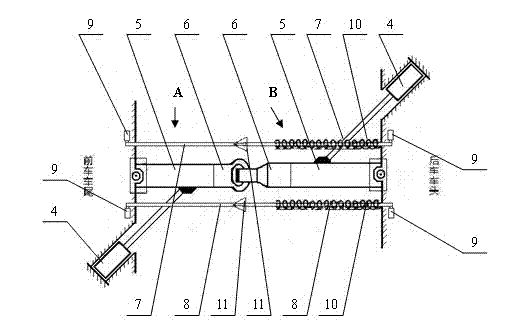 Connector of queue-type electrical automobiles