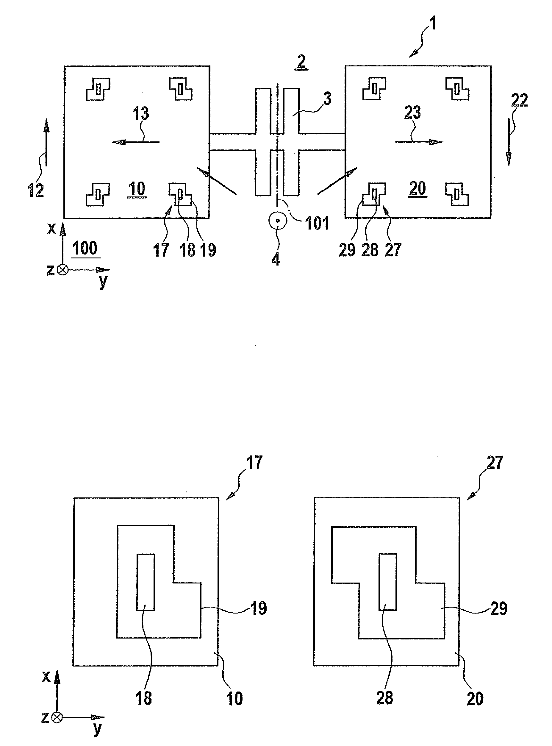 Yaw rate sensor and method for operating a yaw rate sensor