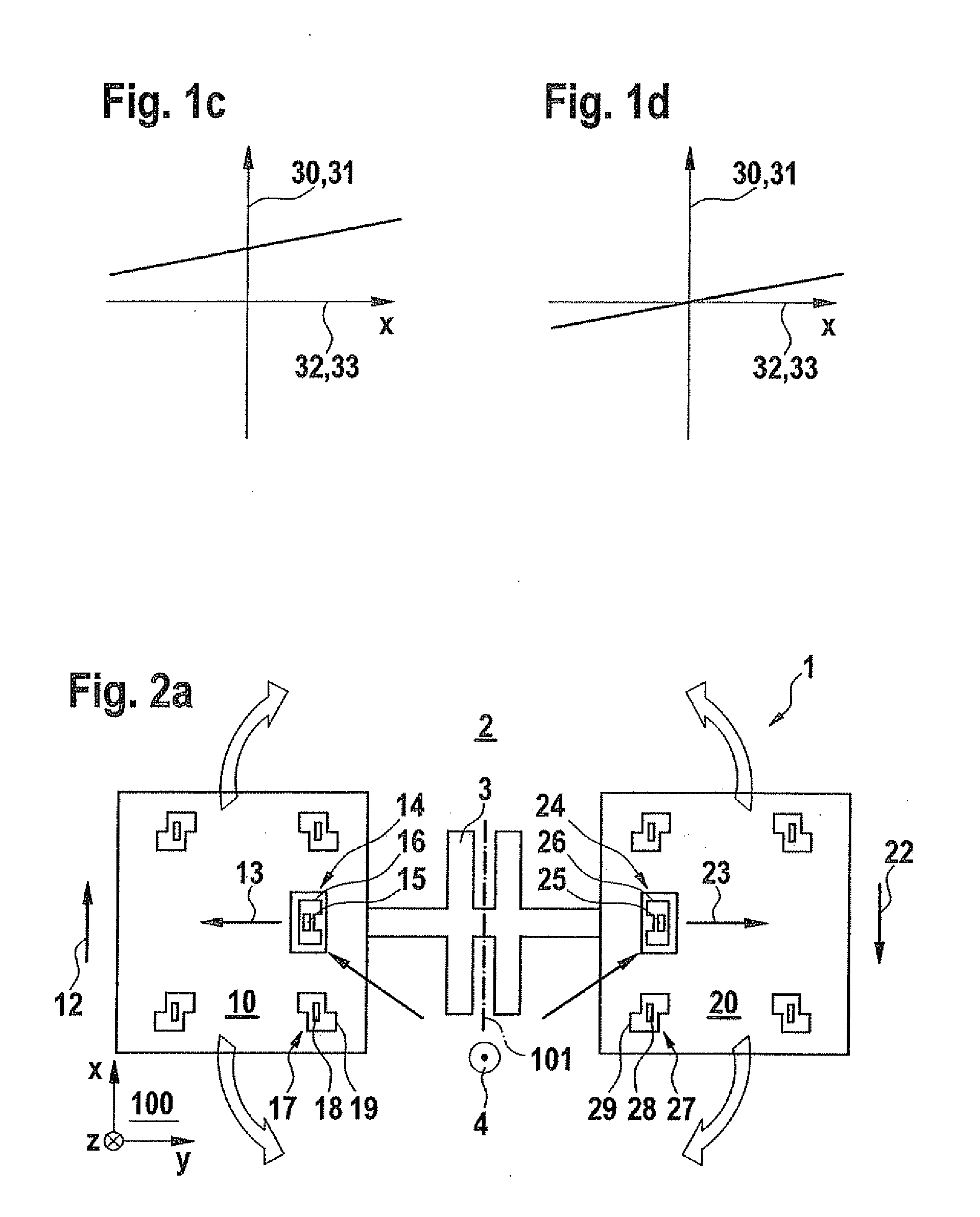 Yaw rate sensor and method for operating a yaw rate sensor