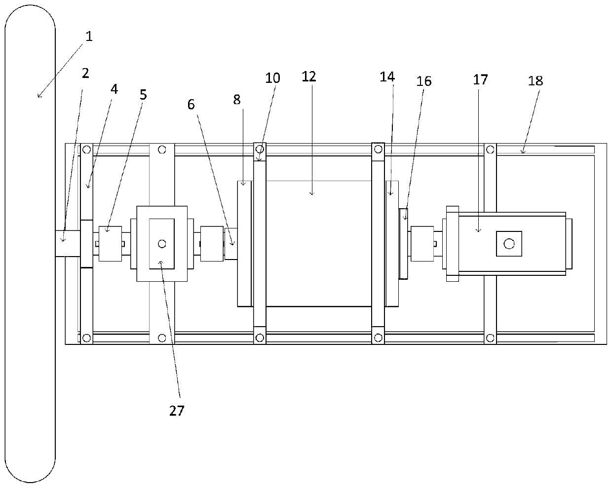 Single cylinder bevel gear type magneto-rheological fluid force feedback device and using method thereof