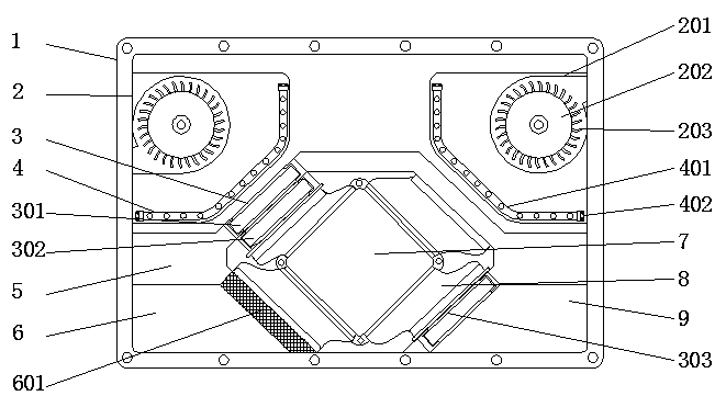 Novel fresh air ventilator for building ventilation