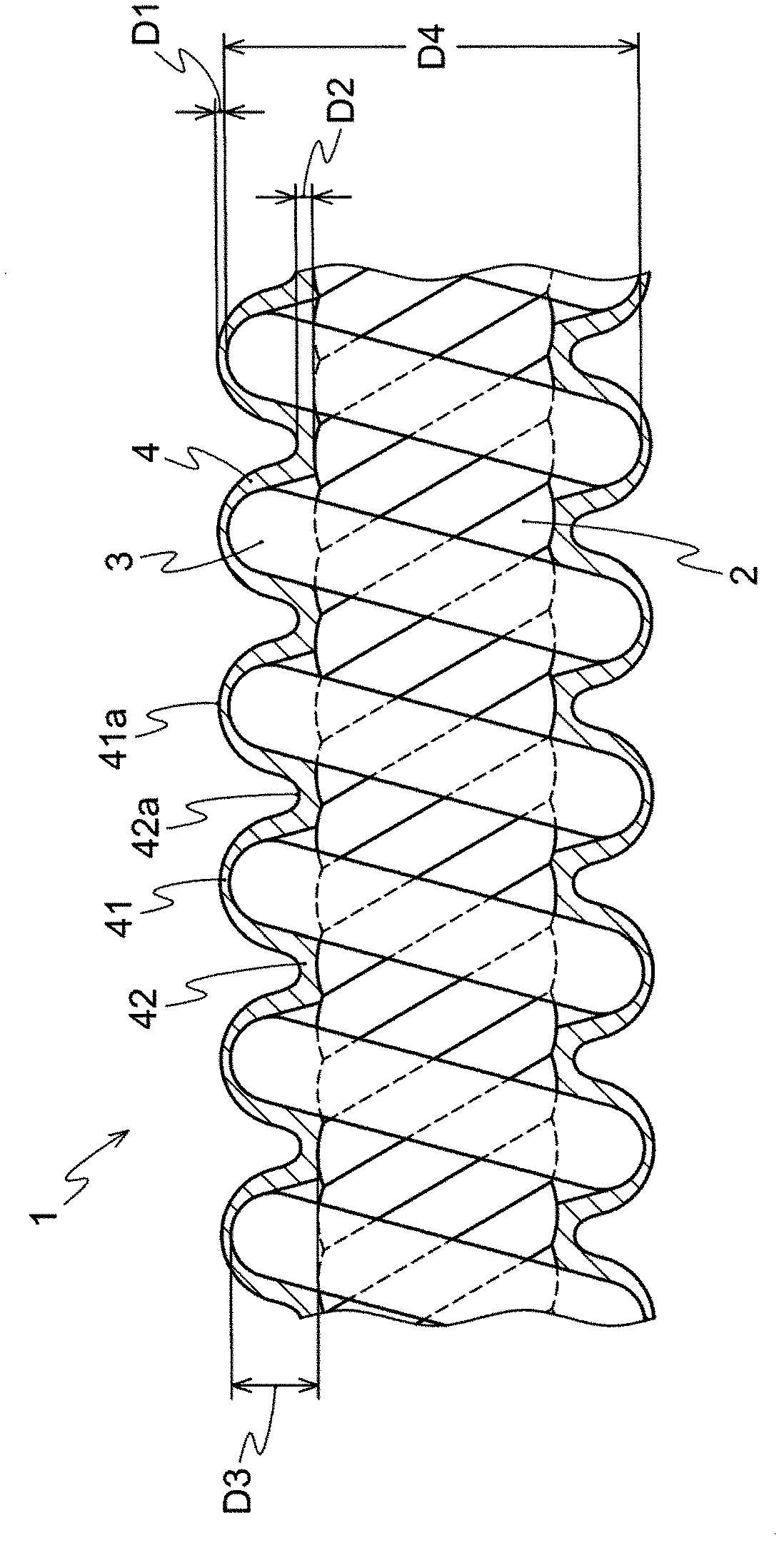 Toothed cable