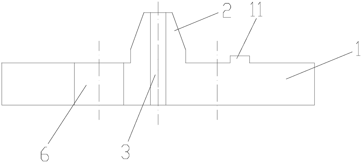 Clamping tooling for three bearing holes on bearings for fine boring rv reducers