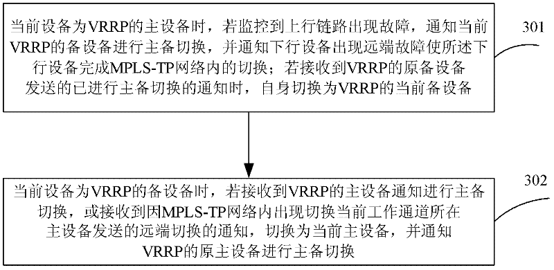 Dual homing protection method and equipment