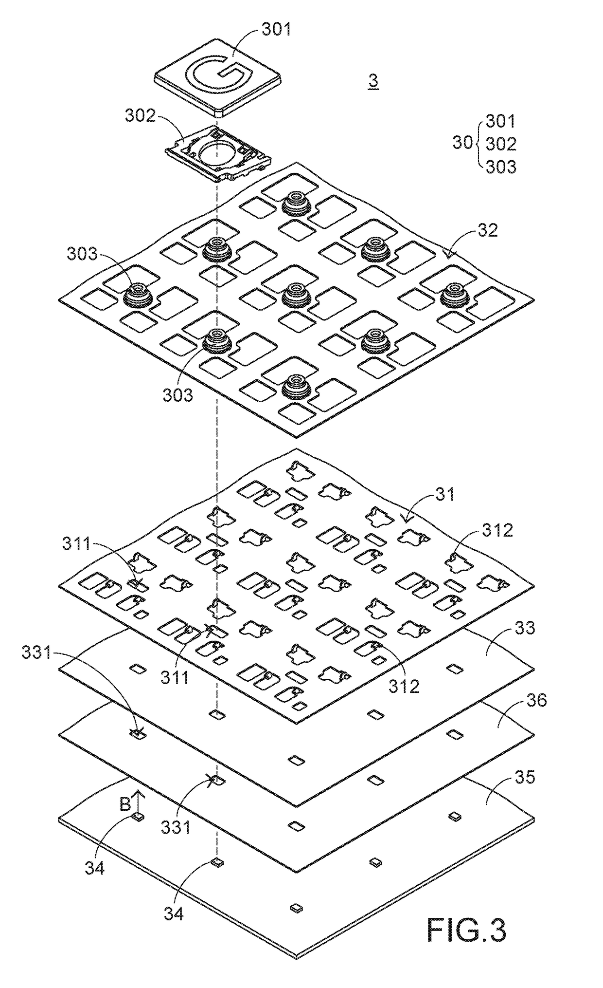 Luminous keyboard