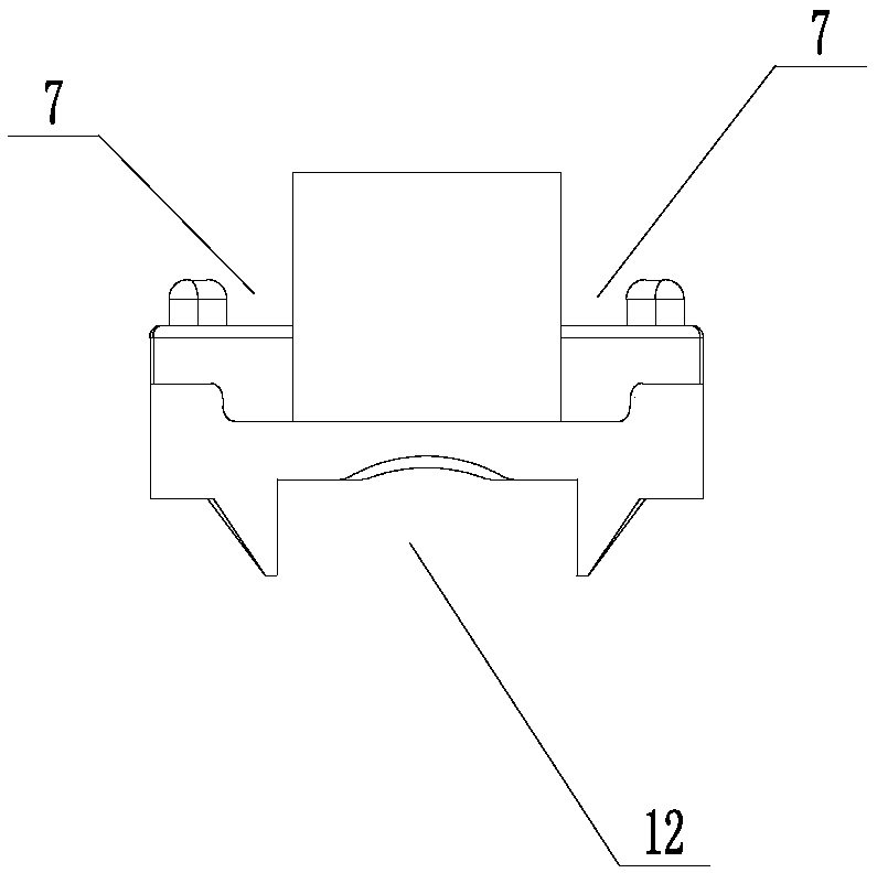 Composite framework of ribbed beam floor system