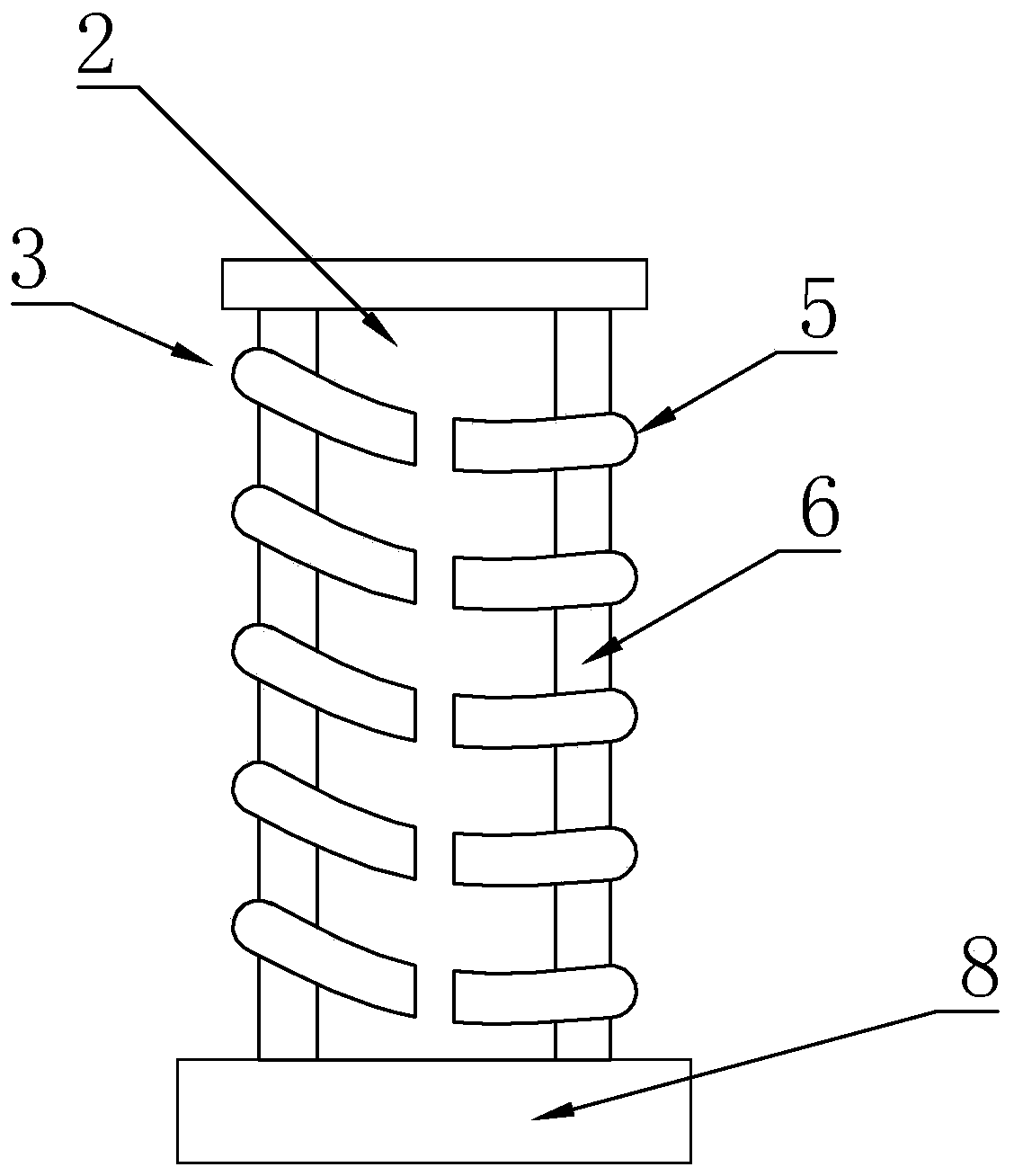 Multi-gap air arc extinguishing device