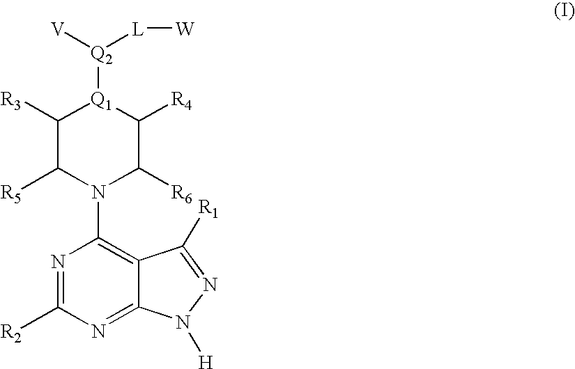 [1H-pyrazolo[3, 4-D]pyrimidin-4-yl]-piperidine or -piperazine compounds as serine-theoronine kinase modulators (P70s6k, Atk1 and Atk2) for the treatment of immunological, inflammatory and proliferative diseases