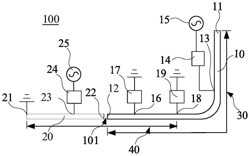 Antenna assembly, middle frame assembly and electronic device