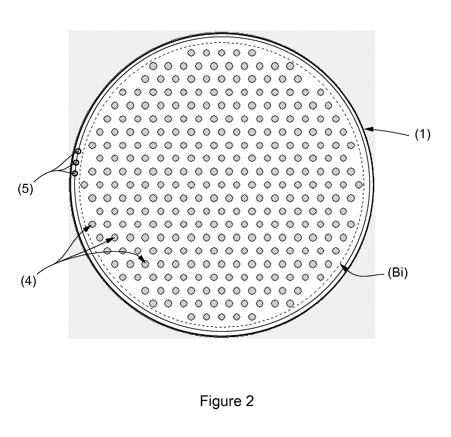 Exchanger-reactor for the production of hydrogen with an integrated steam generation bundle