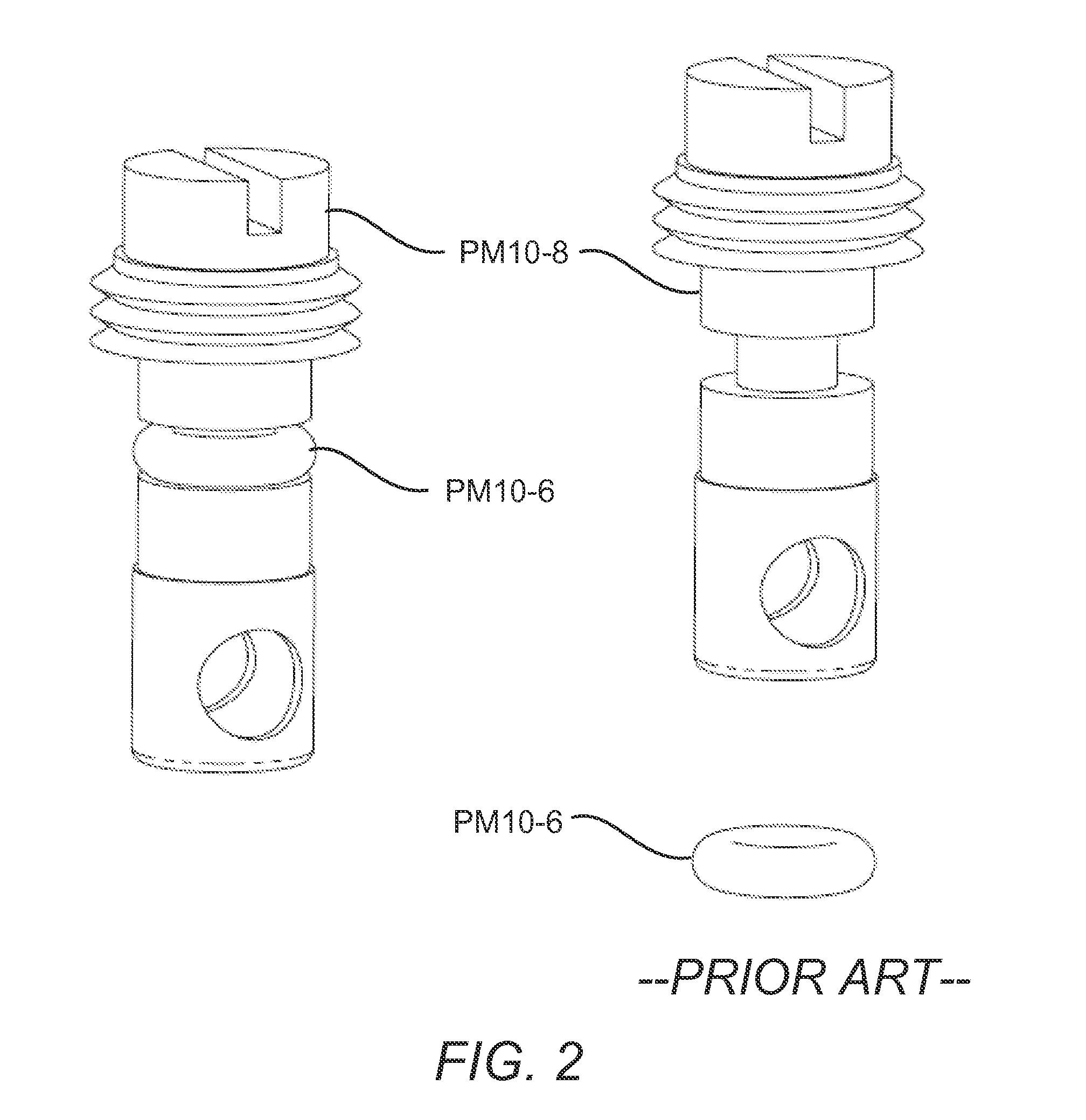 Elastomeric flow control device for a bar gun manifold