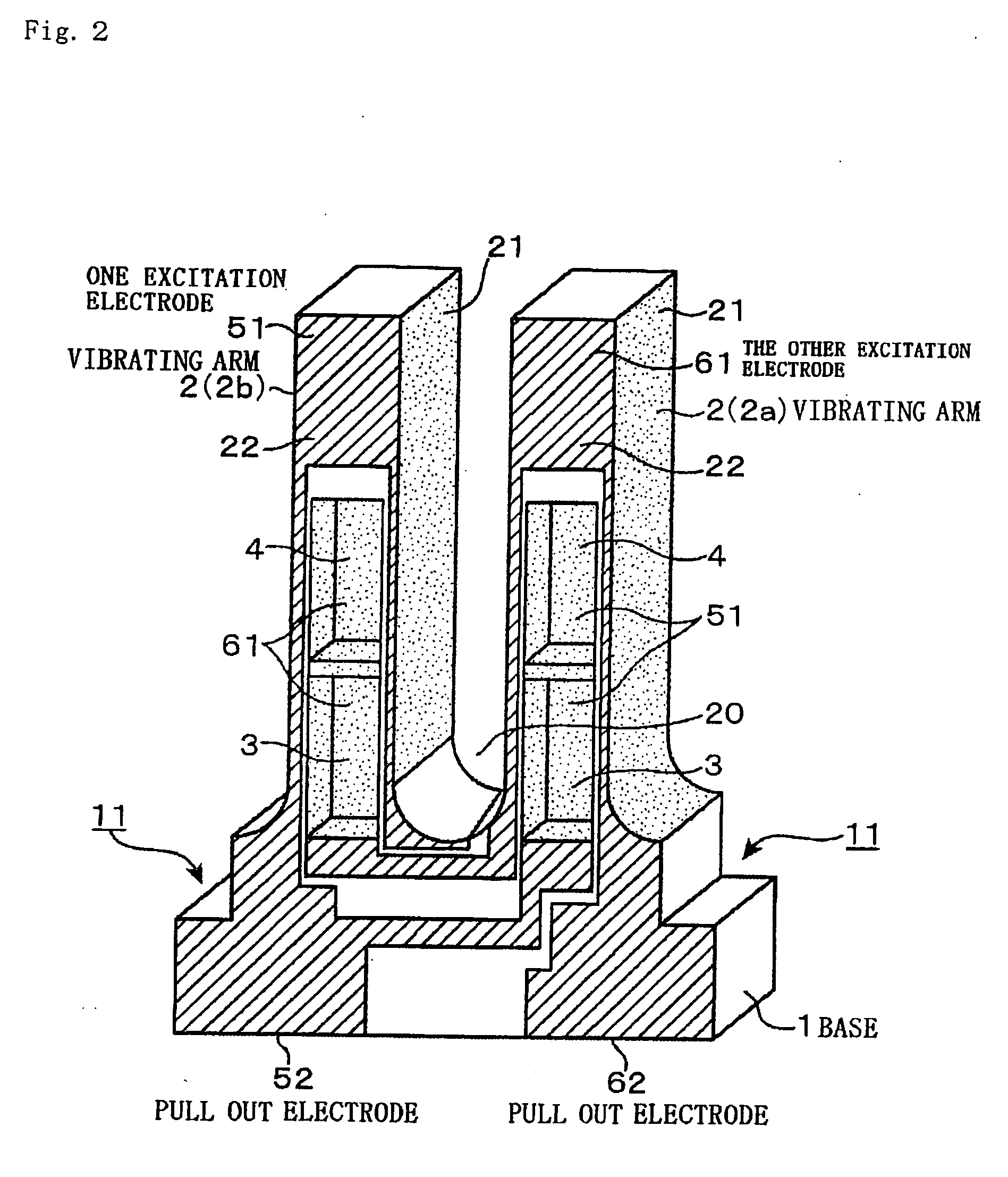 Piezoelectric vibrator